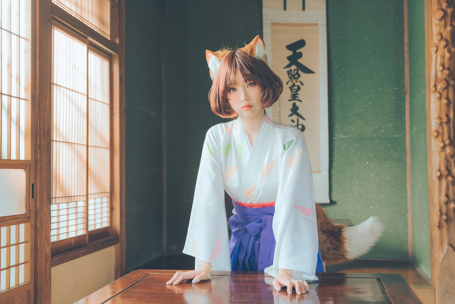 ElyEE子 - NO.115【寫真7月訂閱】A- Dongitsune ~Taisho-era大正小狐狸 0