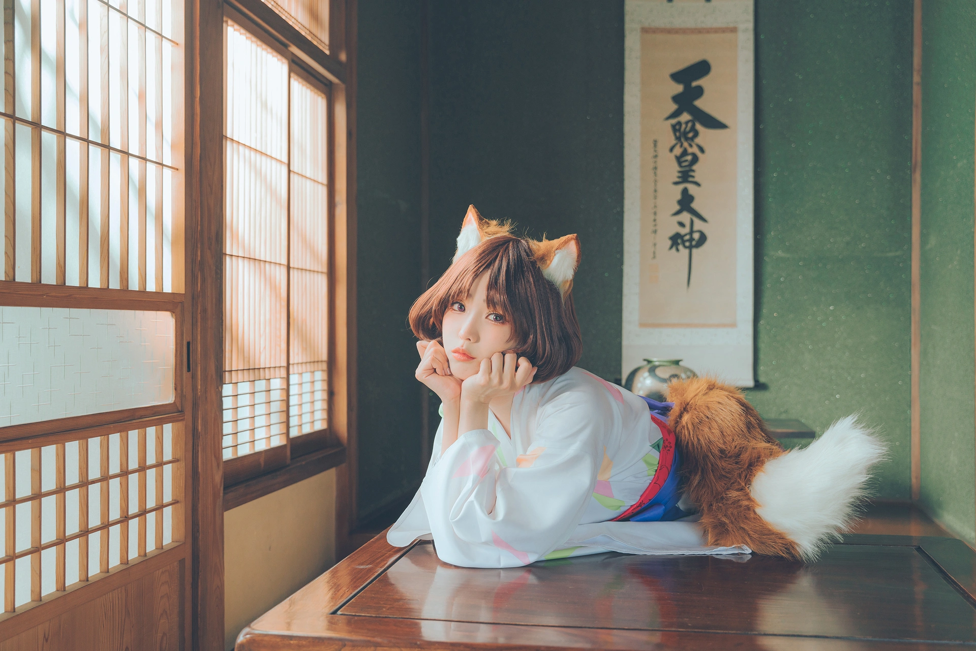 ElyEE子 - NO.115【寫真7月訂閱】A- Dongitsune ~Taisho-era大正小狐狸 1