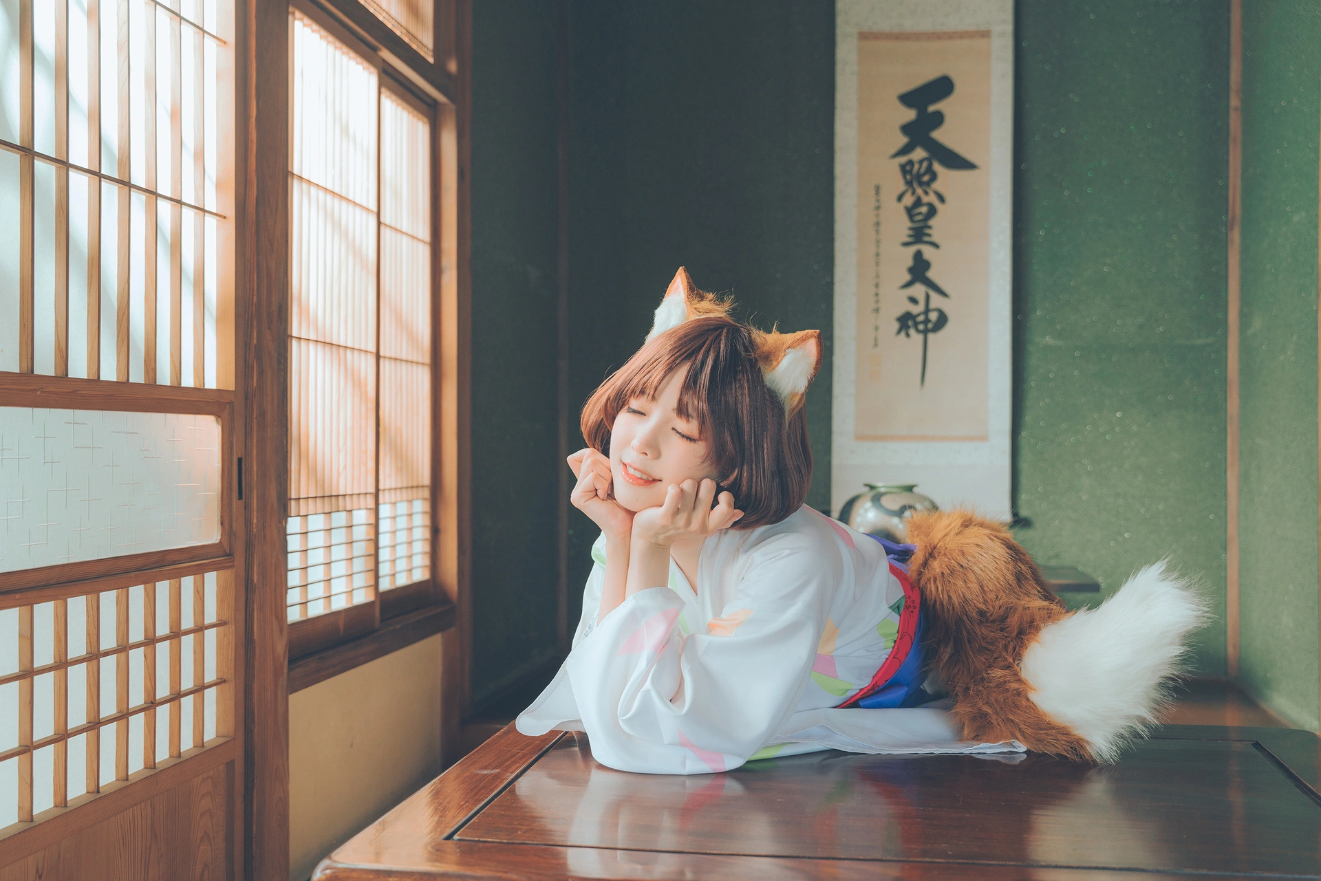 ElyEE子 - NO.115【寫真7月訂閱】A- Dongitsune ~Taisho-era大正小狐狸 2